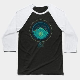 Blue Lotus Baseball T-Shirt